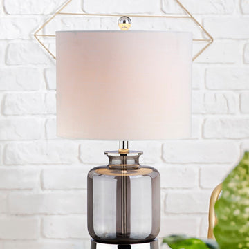 Marsh 22" Glass LED Table Lamp - JONATHAN Y